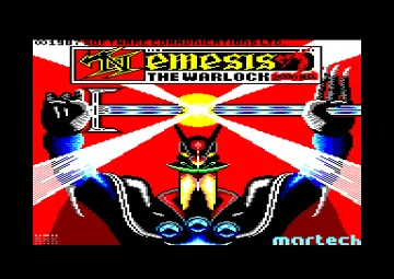 Nemesis The Warlock (UK) (1987) (Trainer) screen shot title